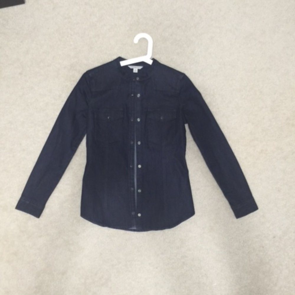 Calvin Klein Light Denim Button Jacket (BNWOT)